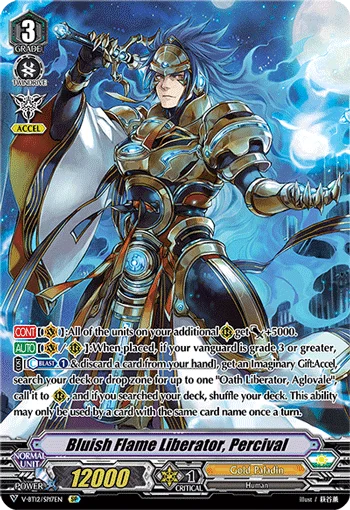 Bluish Flame Liberator, Percival