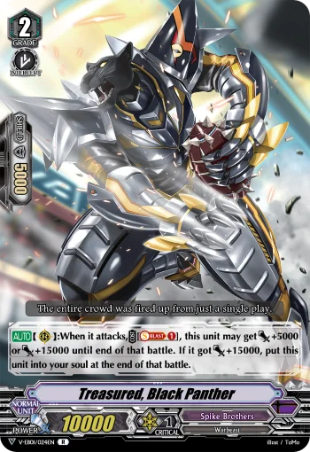 Treasured, Black Panther