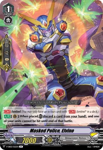 Masked Police, Elvino