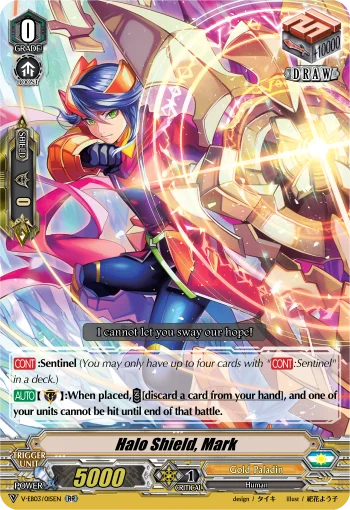 Halo Shield, Mark