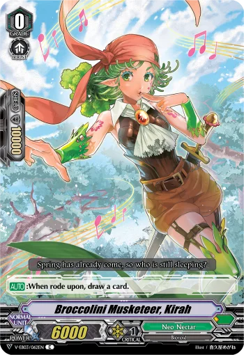 Broccolini Musketeer, Kirah