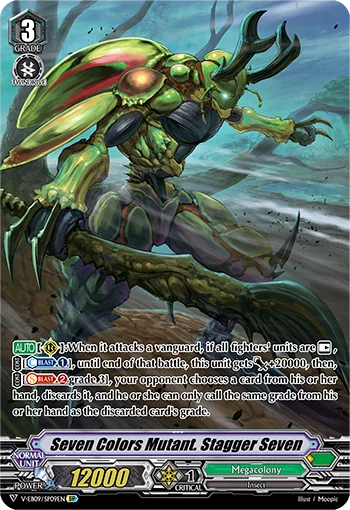Seven Colors Mutant. Stagger Seven