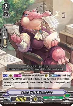 Temp Clerk, Damedile