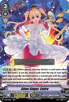 Silver Singer, Cutire