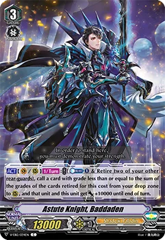 Astute Knight, Baddaden