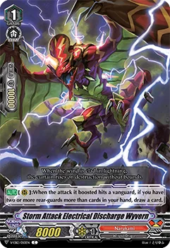 Storm Attack Electrical Discharge Wyvern