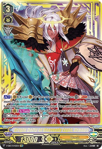 Origin Deity of Heavenly Light, Uranus
