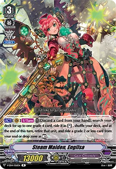 Steam Maiden, Engilsa