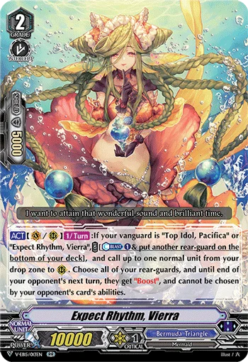 Expect Rhythm, Vierra