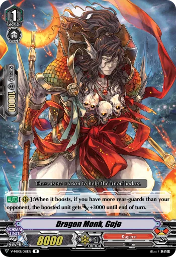 Dragon Monk, Gojo