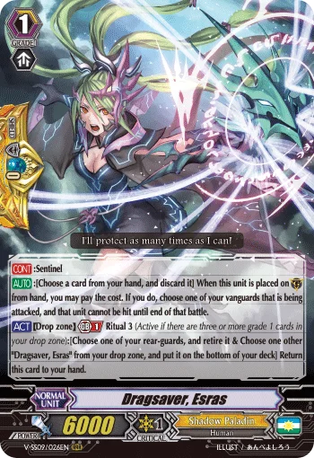 Dragsaver, Esras