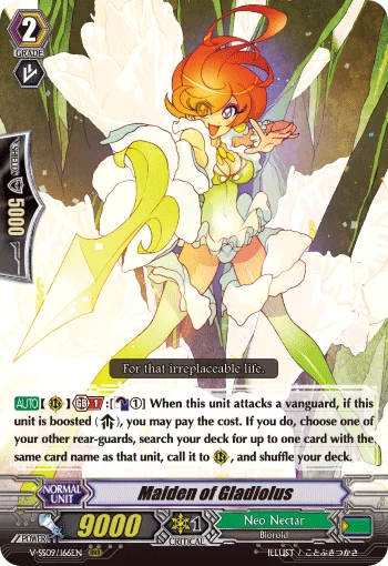 Maiden of Gladiolus