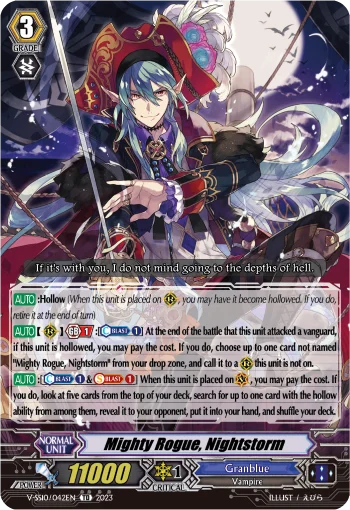 Mighty Rogue, Nightstorm
