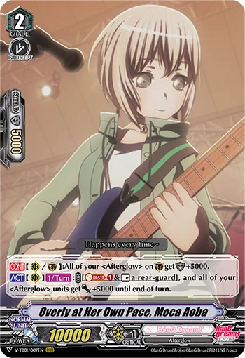 Overly at Her Own Pace, Moca Aoba