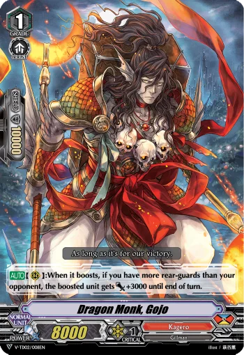 Dragon Monk, Gojo