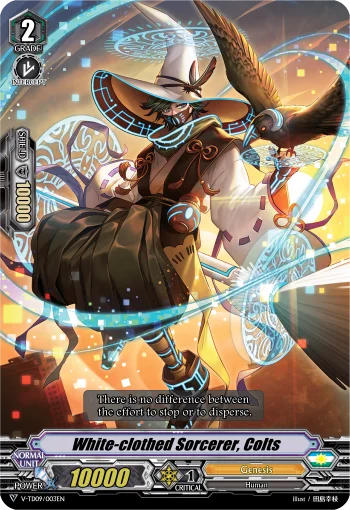 White-clothed Sorcerer, Colts