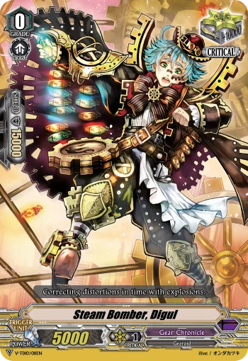 Steam Bomber, Digul