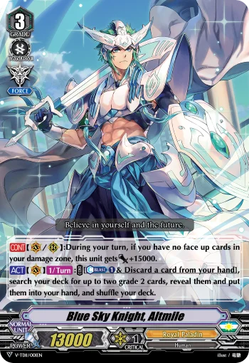 Blue Sky Knight, Altmile