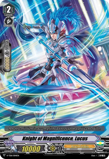 Knight of Magnificence, Lucus