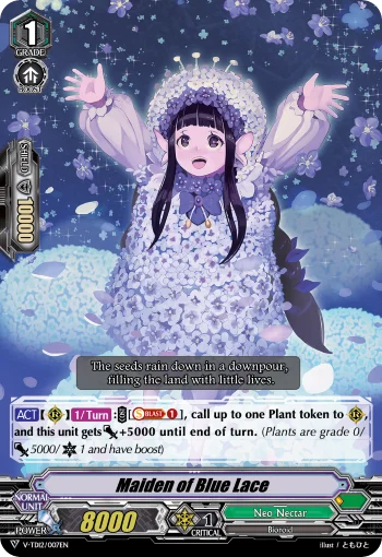 Maiden of Blue Lace