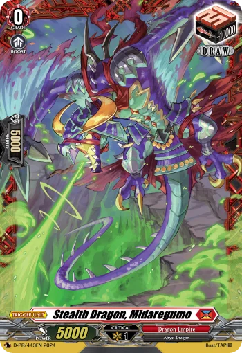 Stealth Dragon, Midaregumo