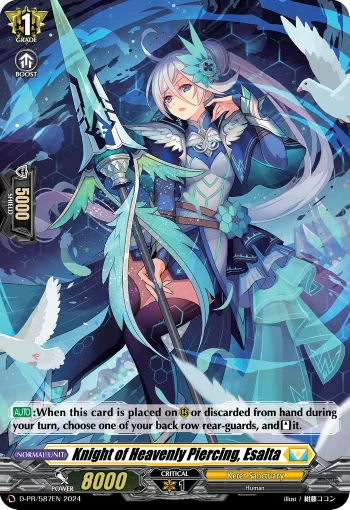 Knight of Heavenly Piercing, Esalta