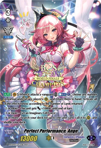 Perfect Performance, Ange