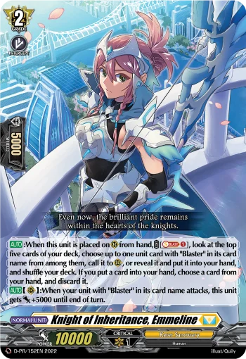 Knight of Inheritance, Emmeline