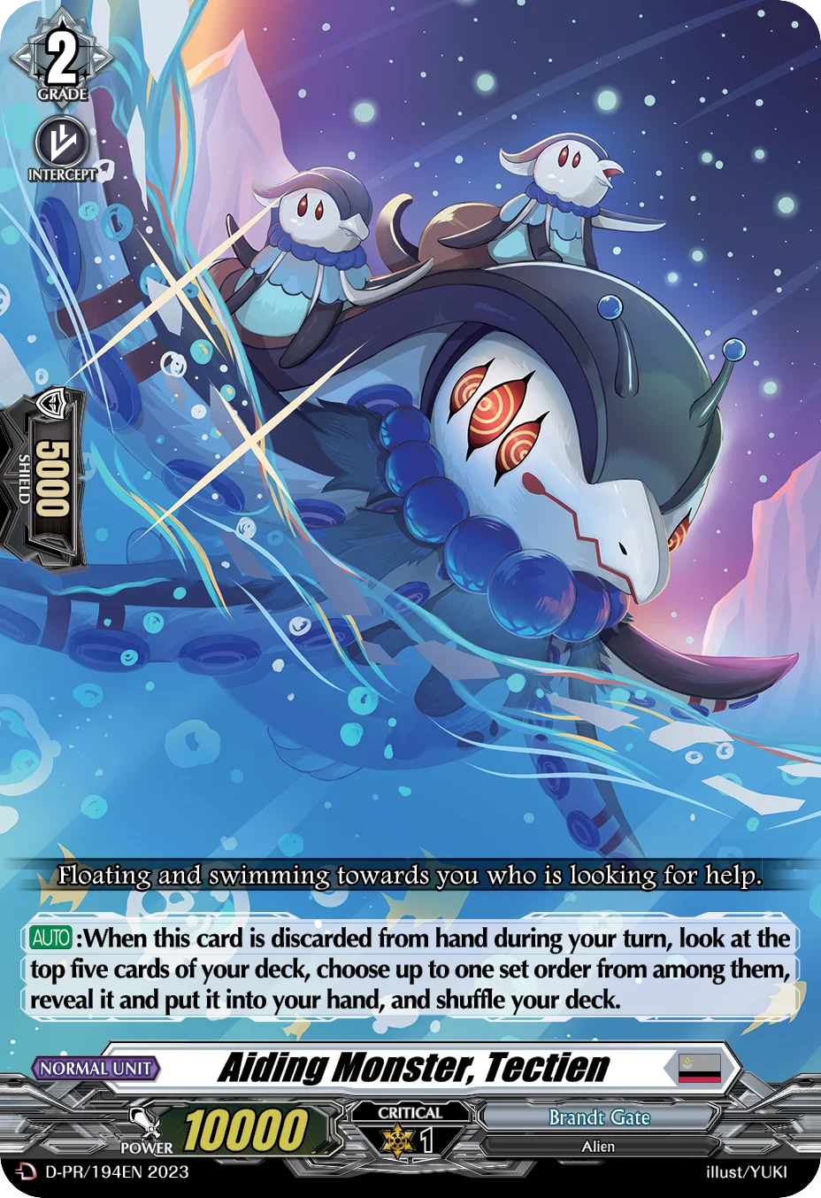 Aiding Monster, Tectien
