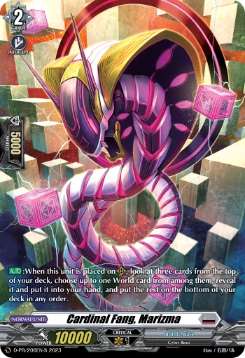 Cardinal Fang, Marizma
