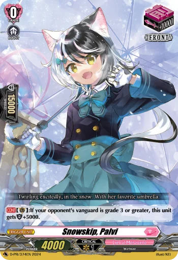 Snowskip, Palvi