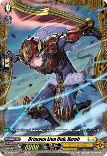Crimson Lion Cub, Kyrph