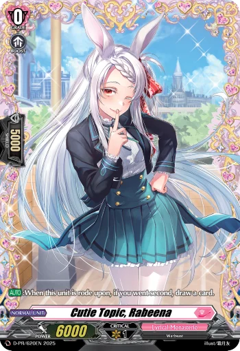 Cutie Topic, Rabeena