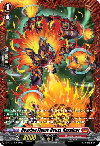Roaring Flame Beast, Karaleor