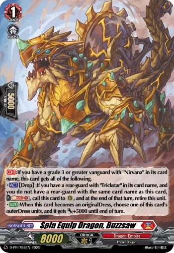 Spin Equip Dragon, Buzzsaw