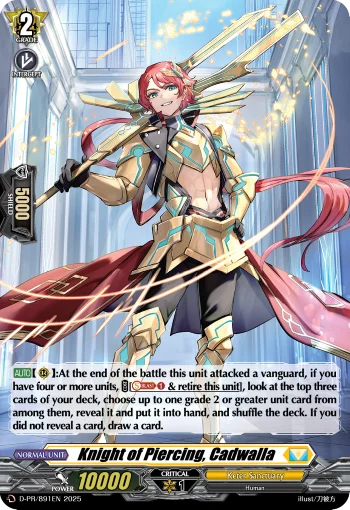 Knight of Piercing, Cadwalla
