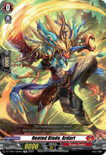 Heated Blade, Ardart
