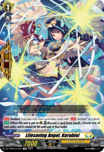 Lifesaving Angel, Kurabiel