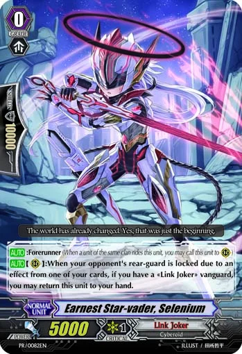 Earnest Star-vader, Selenium