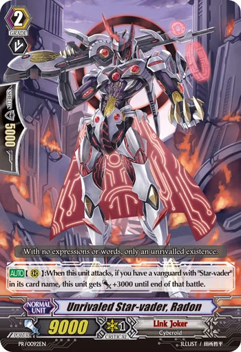 Unrivaled Star-vader, Radon