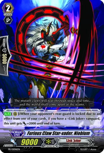 Furious Claw Star-vader, Niobium