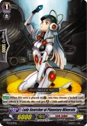 Lady Searcher of Planetary Minerals