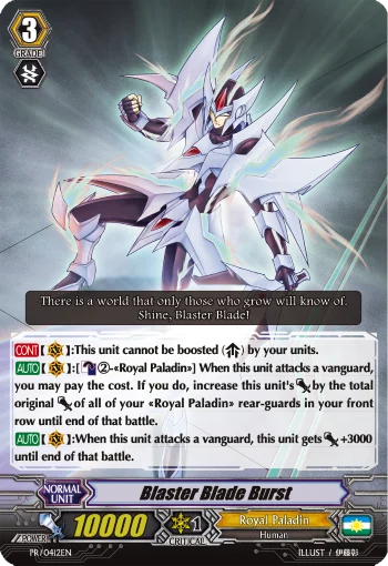 Blaster Blade Burst