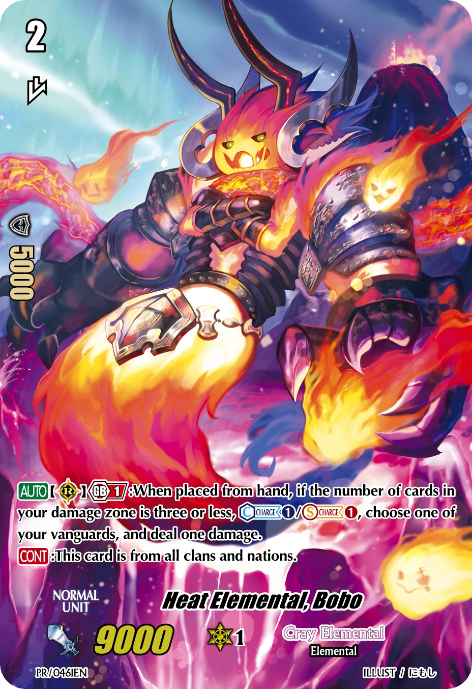 Heat Elemental, Bobo