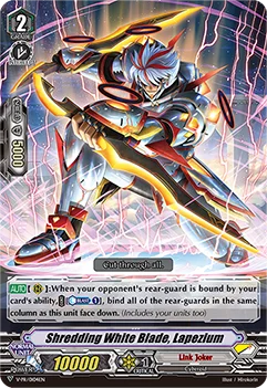 Shredding White Blade, Lapezium