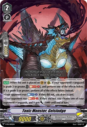 Toxic Monster, Gelsludge
