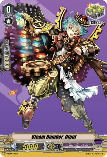 Steam Bomber, Digul