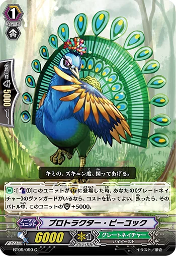 Protractor Peacock