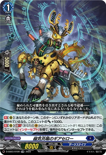 Gear Serow of Magnetic Resonance