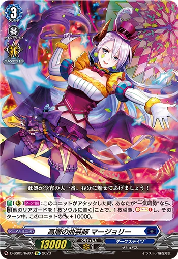 Upward Acrobat, Marjorie